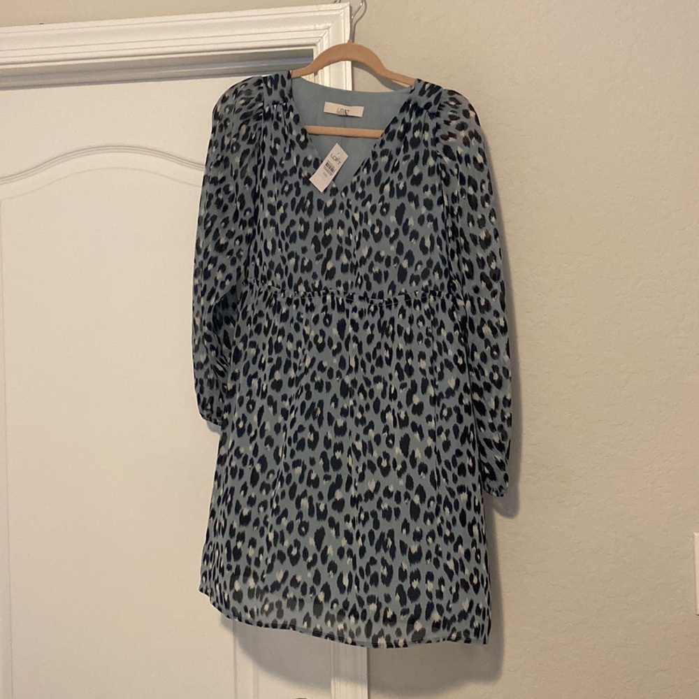 NWT Loft XXS long sleeve work dress